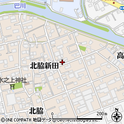 静岡県静岡市清水区北脇新田159周辺の地図