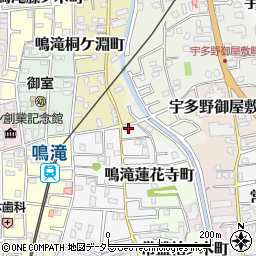 ファミーユ蓮花寺周辺の地図