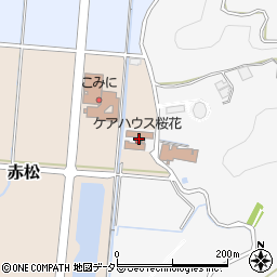 ケアハウス桜花周辺の地図