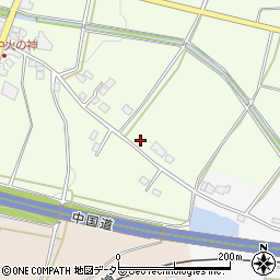 岡山県美作市楢原中13-12周辺の地図