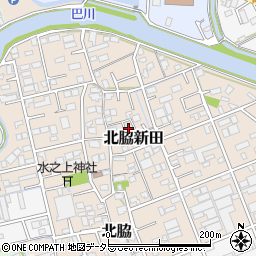 静岡県静岡市清水区北脇新田138周辺の地図