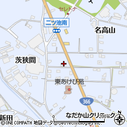 愛知県大府市横根町名高山101周辺の地図