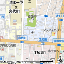 静岡県静岡市清水区本郷町5-26周辺の地図