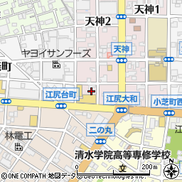 株式会社範多　静岡営業所周辺の地図