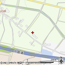 岡山県美作市楢原中13-6周辺の地図