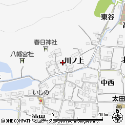 京都府亀岡市稗田野町太田川ノ上8周辺の地図