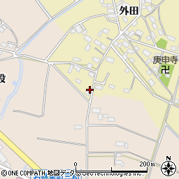 愛知県豊田市竹元町外田76-4周辺の地図