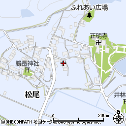 滋賀県蒲生郡日野町松尾597周辺の地図