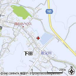 滋賀県湖南市下田266周辺の地図