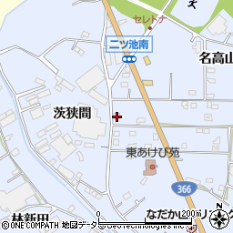 愛知県大府市横根町名高山99周辺の地図