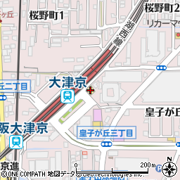 西大津ＩＳビル周辺の地図