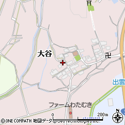 滋賀県蒲生郡日野町大谷230周辺の地図