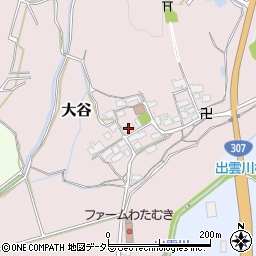 滋賀県蒲生郡日野町大谷247周辺の地図
