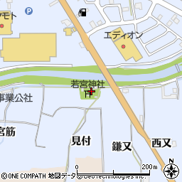 京都府亀岡市大井町並河見付周辺の地図