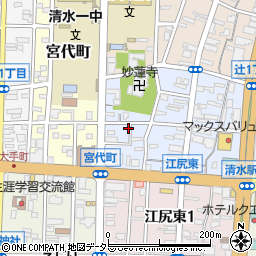 静岡県静岡市清水区本郷町5-20周辺の地図
