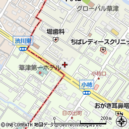 ニチイキッズ栗東中沢保育園周辺の地図