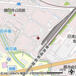 滋賀県栗東市下鈎446周辺の地図