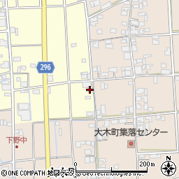 兵庫県西脇市野中町34周辺の地図