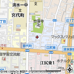 静岡県静岡市清水区本郷町5-21周辺の地図