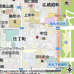 京都府京都市上京区花立町496周辺の地図