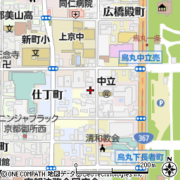 京都府京都市上京区花立町496-1周辺の地図