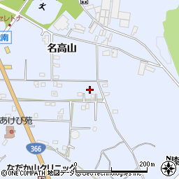 愛知県大府市横根町名高山113周辺の地図