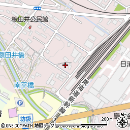 滋賀県栗東市下鈎448-3周辺の地図
