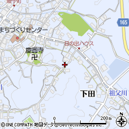 滋賀県湖南市下田1663-1周辺の地図