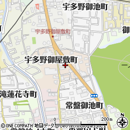 京都府京都市右京区宇多野御屋敷町11-3周辺の地図