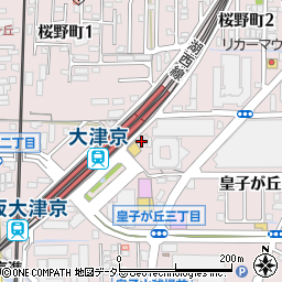 成基学園　大津京教室周辺の地図