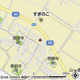 滋賀県草津市木川町495-1周辺の地図