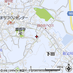 滋賀県湖南市下田1664周辺の地図