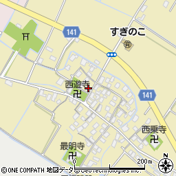 滋賀県草津市木川町517周辺の地図