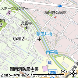 滋賀県栗東市下鈎486周辺の地図