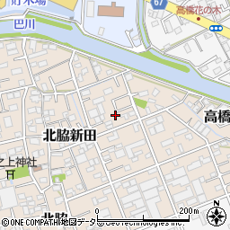 静岡県静岡市清水区北脇新田149周辺の地図