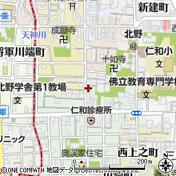 京とうふ藤野周辺の地図