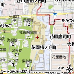 京都先端科学大学附属高等学校周辺の地図