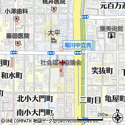 京都府京都市上京区北俵町315周辺の地図