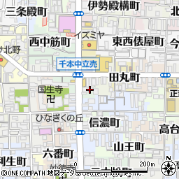 ワッツウィズ　千本中立売店周辺の地図