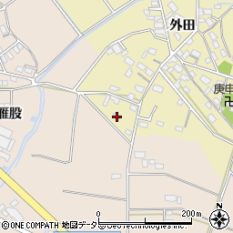 愛知県豊田市竹元町外田76-1周辺の地図