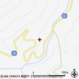 静岡県静岡市葵区黒俣2161-1周辺の地図