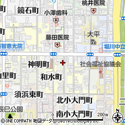 京都府京都市上京区常陸町403周辺の地図