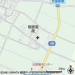 三重県三重郡菰野町大強原695周辺の地図