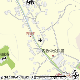 静岡県静岡市葵区内牧1483周辺の地図