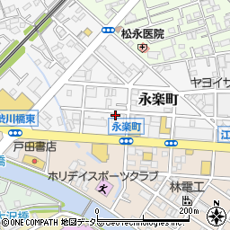 静岡県静岡市清水区永楽町周辺の地図