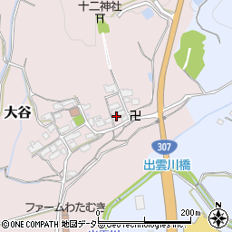 滋賀県蒲生郡日野町大谷273周辺の地図