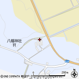 京都府亀岡市本梅町中野（西水築）周辺の地図