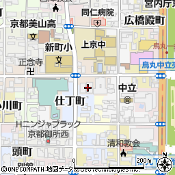 京都府京都市上京区三丁町466周辺の地図