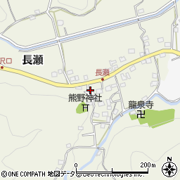 静岡県伊豆の国市長瀬258-1周辺の地図