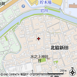 静岡県静岡市清水区北脇新田461-10周辺の地図